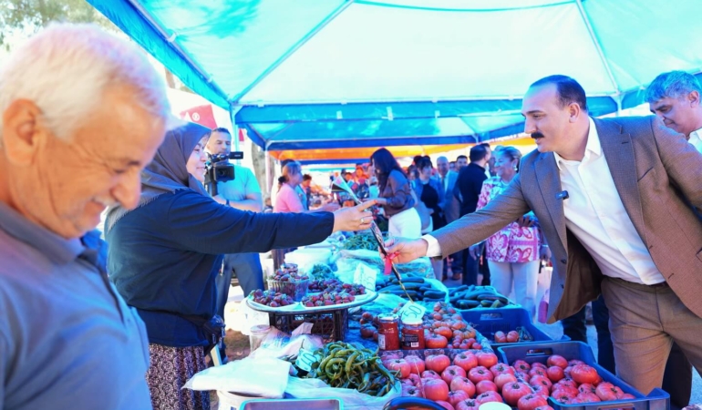Çiftçiler Günü’nde Üretici Pazarı Coşkusu!