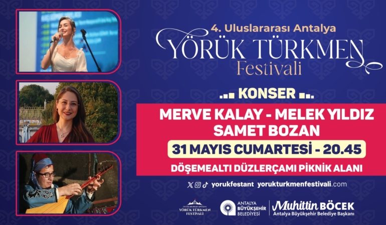Yörük Türkmen Festivali’nde Müzik Şöleni!