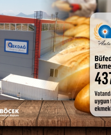 Antalya’da Halk Ekmek ile Kaliteli Ekmek Dönemi!