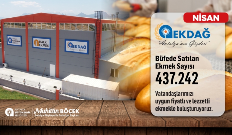 Antalya’da Halk Ekmek ile Kaliteli Ekmek Dönemi!