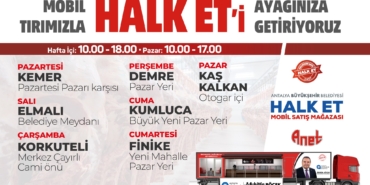 Halk Et Mobil Mağazalarıyla Sağlıklı Et Alışverişi!