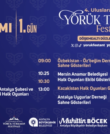 4. Yörük Türkmen Festivali Başlıyor!