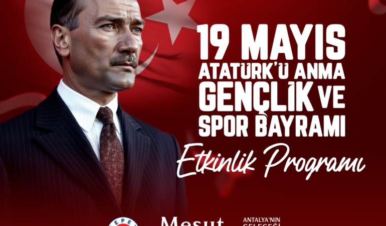 Kepez’de 19 Mayıs Coşkusu Dolu Dolu Yaşanıyor!