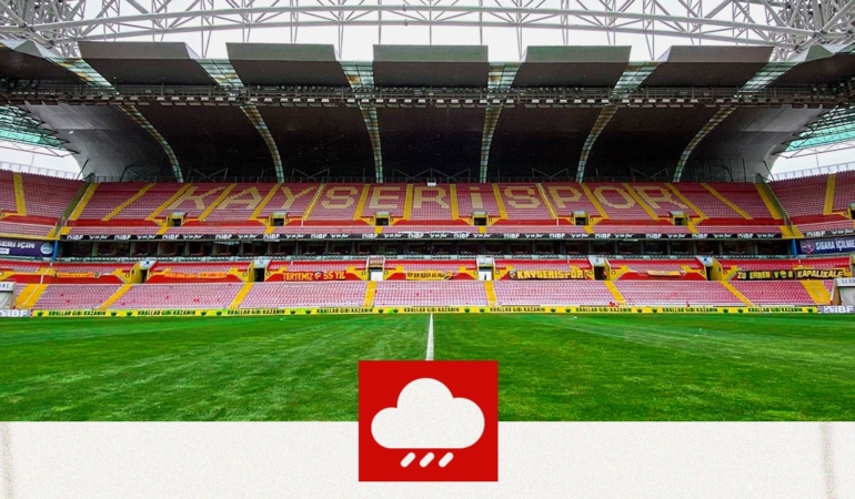 Yağmurlu Hava Kayserispor Maçını Etkileyecek mi?