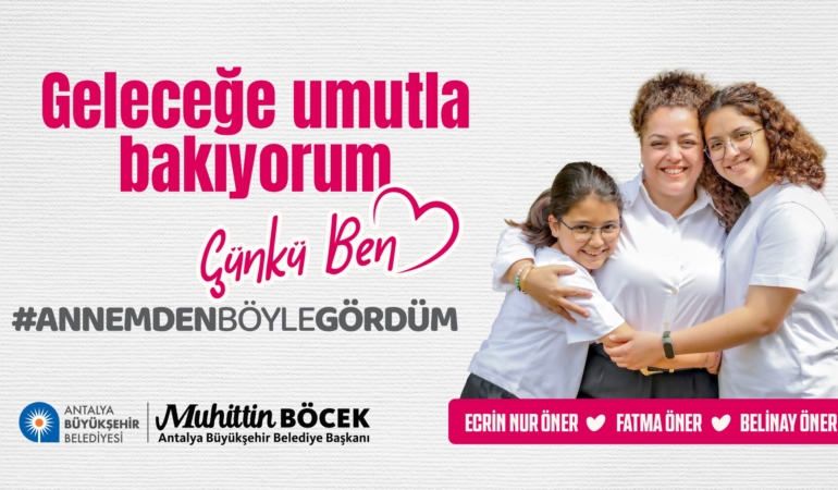 Annelerimizle Geleceğe Umutla Yürüyoruz