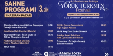 Yörük Türkmen Festivali’nde Kültür Şöleni!