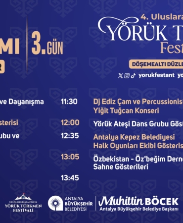 Yörük Türkmen Festivali’nde Kültür Şöleni!