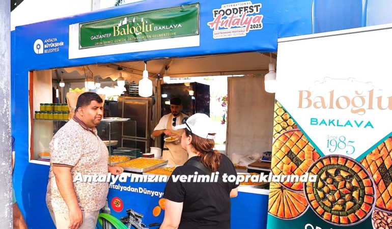 Antalya’da Eşsiz Lezzetler Festivali Başladı!