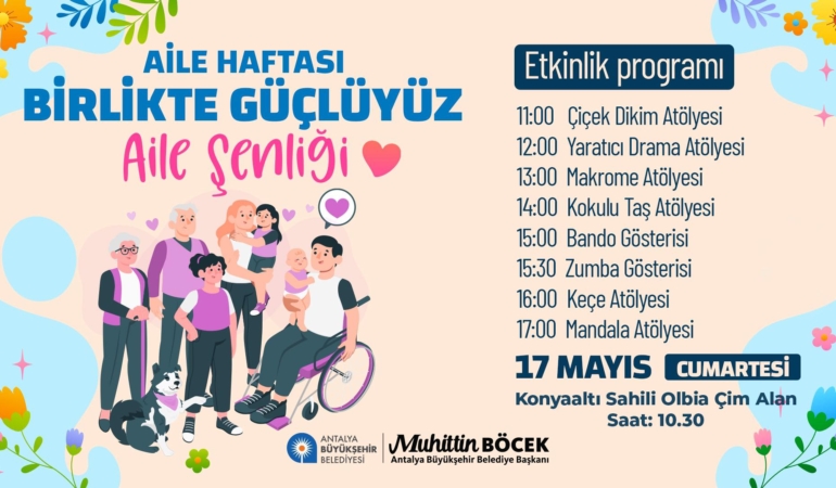 Aile Şenliği ile Eğlenceli Bir Gün Sizi Bekliyor!