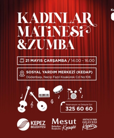 Hanımlar için Eğlence Dolu Matineler!