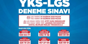 Kepez’de Ücretsiz YKS ve LGS Deneme Sınavları!