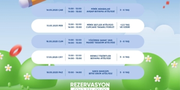 Çocuklar İçin Renkli Sanat Atölyeleri Başlıyor!