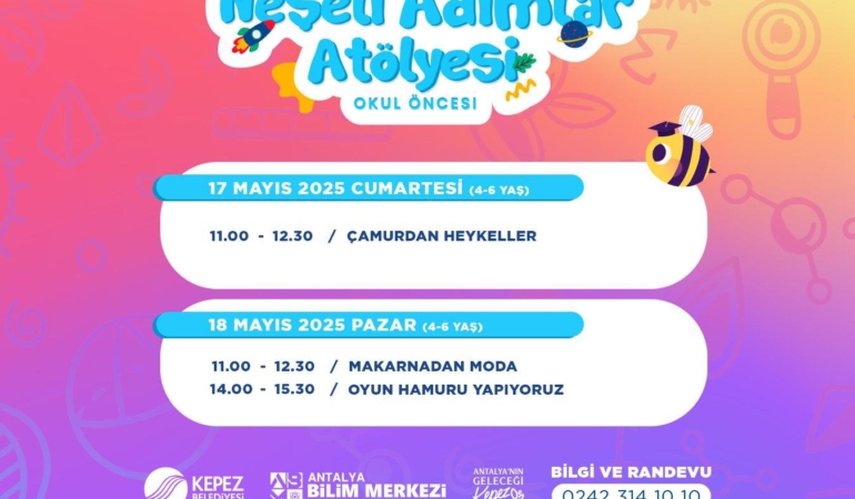 Antalya Bilim Merkezi’nde Bilimle Eğlence Dolu Gün!