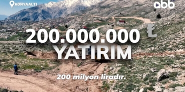 Antalya’da Su Erişimi İçin Büyük Yatırım!