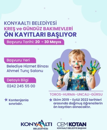 2025-2026 Kreş Ön Kayıtları Başlıyor!