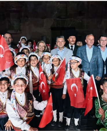 Gençler, Aspendos’ta Bağımsızlık Ruhunu Canlandırdı!