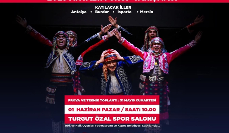 Kepez’de Halk Oyunları Şöleni Başlıyor!