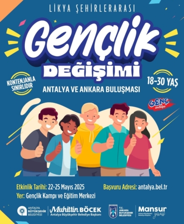 Gençler Antalya’da Bir Araya Geliyor!