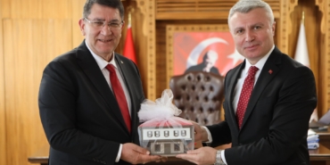 Kaymakam Yazıcı’ya Ziyaret ve Teşekkür