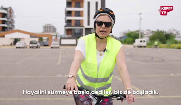 Kadınların Bisiklet Hayali Kepez’de Gerçekleşti!