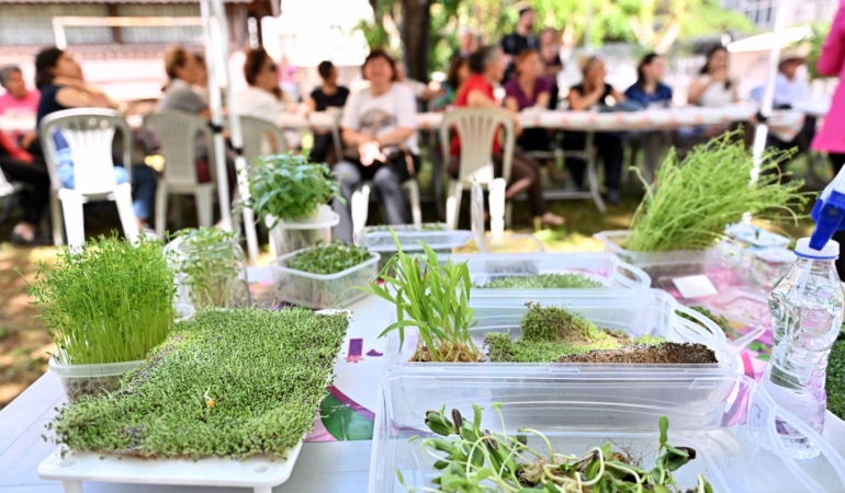 Bahçede Sanat ve Doğa Buluşması: Atölye Keyfi