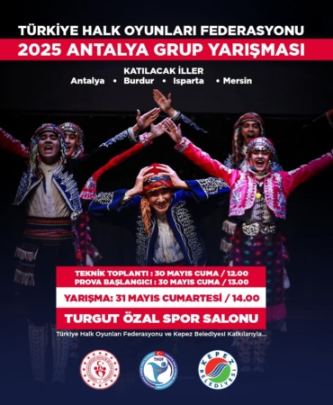 Kepez’de Renkli Halk Oyunları Yarışması!