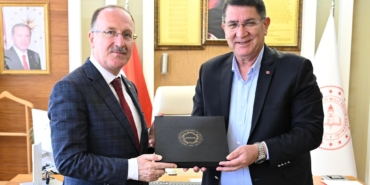 Esnaf ve Sanatkarlar Birliği’nden Yeni Müdüre Ziyaret