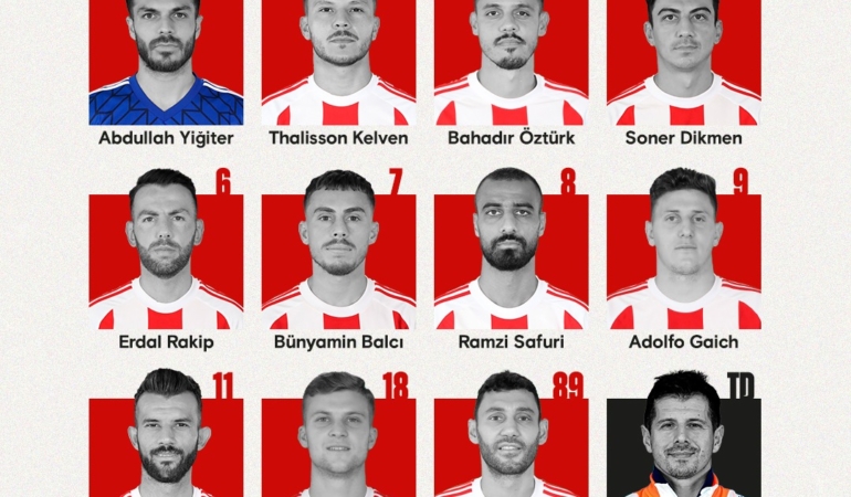 Antalyaspor’un Gaziantep Maçı İlk 11’i Açıklandı!