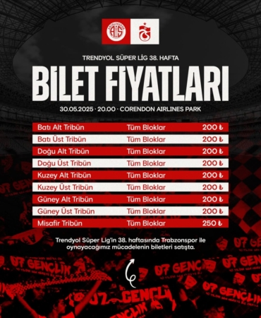 Trabzonspor Maçının Biletleri Satışta! 🎫