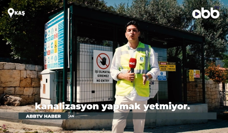 Kaş’ta Atık Su Projesi ile Deniz Korunuyor!