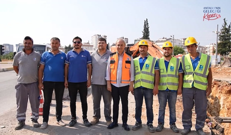 Kepez’de Su Baskınlarına Son! Dönüşüm Başladı