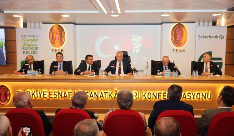 Esnaf ve Sanatkarlar İçin Önemli Toplantı Gerçekleşti