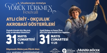 Yörük Türkmen Festivali’nde Cirit Heyecanı! 🏹🎉
