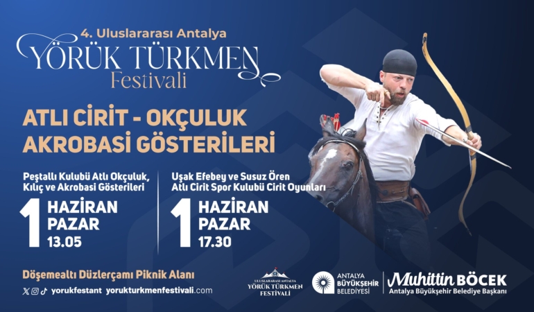 Yörük Türkmen Festivali’nde Coşku Dorukta!