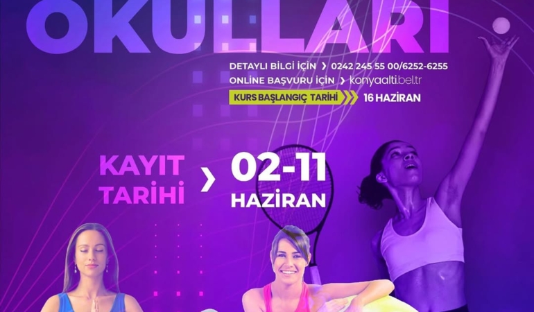 Ücretsiz Yaz Spor Okulları Başlıyor!