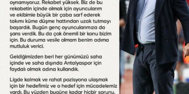 Emre Belözoğlu’ndan Trabzonspor Maçı Değerlendirmesi