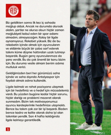 Emre Belözoğlu’ndan Trabzonspor Maçı Değerlendirmesi