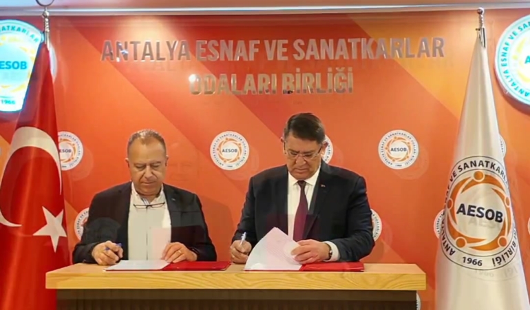 Antalya Esnafına Yeni İşbirliği Protokolleri!