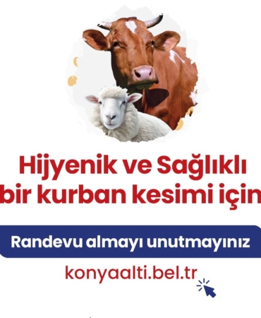 Konyaaltı’nda Ücretsiz Hijyenik Kurban Kesimi!