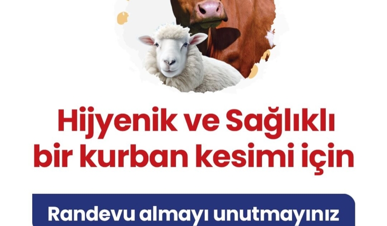 Konyaaltı’nda Ücretsiz Hijyenik Kurban Kesimi!
