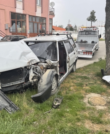 Yalvaç’ta Kaza: İki Kişi Yaralandı!