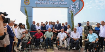 Alanya’da Engelleri Kaldıran Plaj Açıldı!