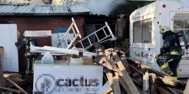 Muratpaşa’da Kafe Deposunda Yangın Çıktı!