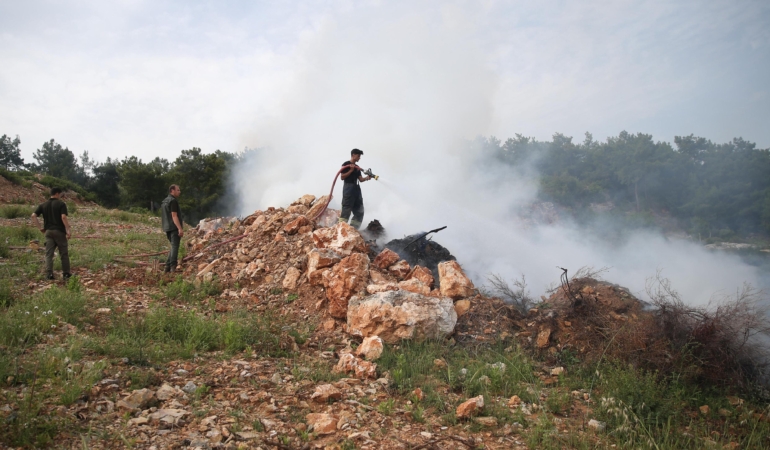 Alanya’da Dördüncü Yangın: 1 Tutuklama!