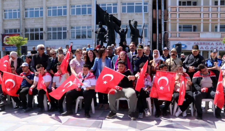 Engelliler Asker Uğurlama Töreni Coşkuyla Yapıldı