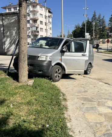 Yalvaç’ta Trafik Kazası: 1 Yaralı!