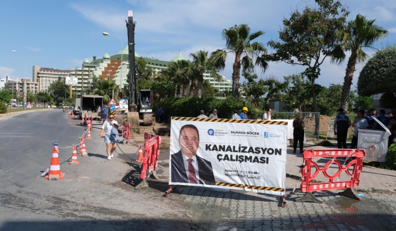 Lara’da Kollektör Hattı Onarıldı, Sorun Çözüldü!