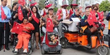 Antalya’da Engelsiz Yürekler Festivali Coşkusu