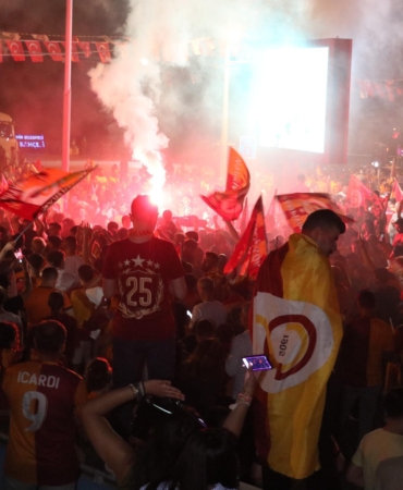 Antalya’da Galatasaray Şampiyonluğu Coşkuyla Kutlandı