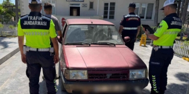 Finike’de Drift Yapan Sürücüye 52 Bin Ceza!